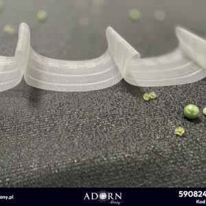 Taśma marszcząca pojedyncza zakładka 3.75.170.3